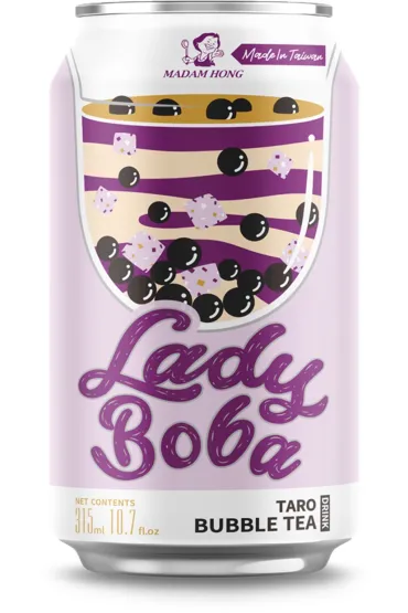 Madam Hong Bubble tea taro 315 ml