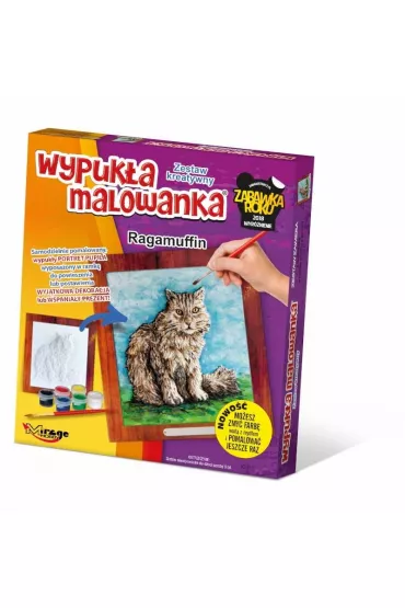 Wypuk�a malowanka Koty - Ragamuffin Mirage Hobby