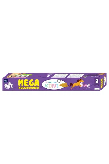 Mega Kolorowanki. Stadnina koni