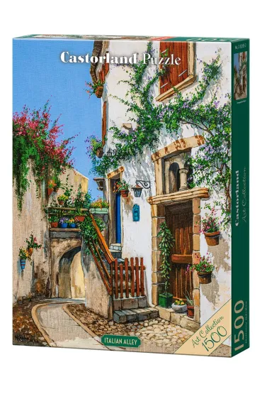 Puzzle 1500 el. Italian Alley, Magdalena K�pka Castorland