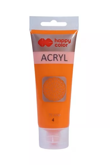 Happy Color Farba akrylowa pomara�czowa 75ml