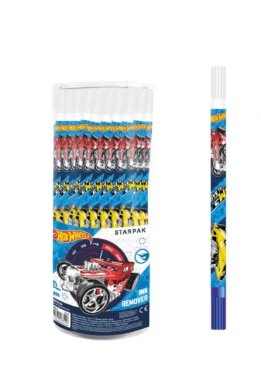 Starpak Wymazywacz do pi�r Hot Wheels tuba 30 szt.