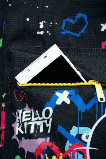 Patio Plecak m�odzie�owy Hello Kitty Cross Black Neon