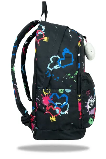 Patio Plecak m�odzie�owy Hello Kitty Cross Black Neon