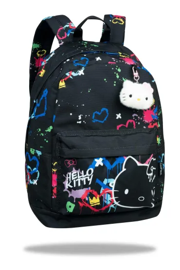 Patio Plecak m�odzie�owy Hello Kitty Cross Black Neon
