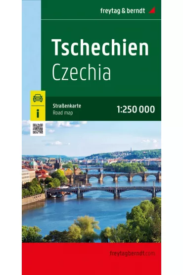 Mapa czechy 1:250 000 fb
