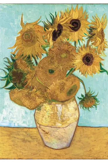Puzzle 1000 el. Museum Van Gogh: Sun Flower Clementoni