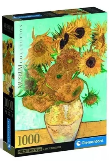 Puzzle 1000 el. Museum Van Gogh: Sun Flower Clementoni