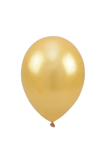 Balony metalizowane 12" z�ote 100 szt.
