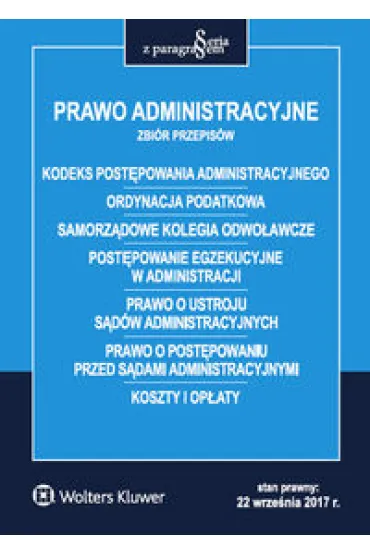 Prawo administracyjne. Zbi�r przepis�w