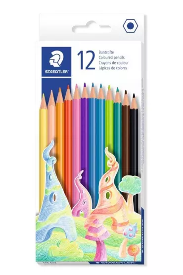 Staedtler Kredki sze�ciok�tne 12 szt.