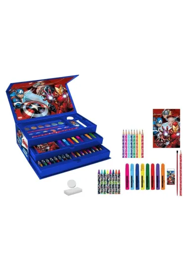Pulio Zestaw artystyczny w kuferku Avengers Diakakis