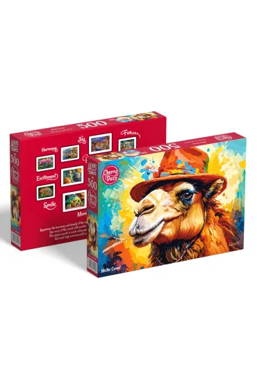 Puzzle 500 el. Mister Camel CherryPazzi