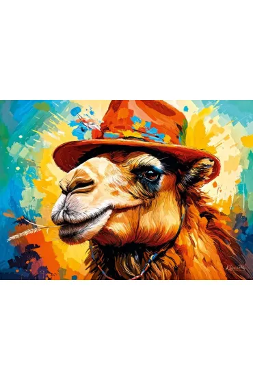 Puzzle 500 el. Mister Camel CherryPazzi