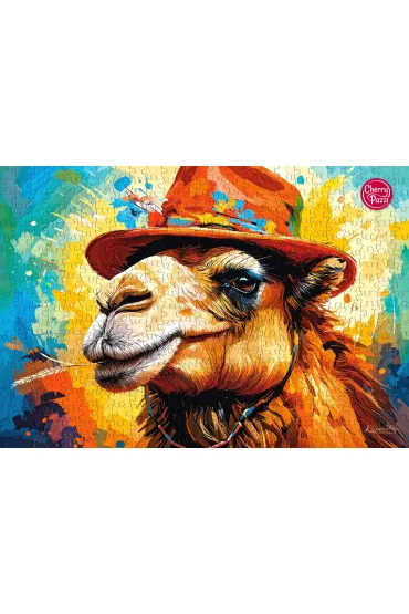 Puzzle 500 el. Mister Camel CherryPazzi