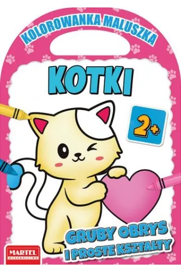 Kotki. Kolorowanka maluszka