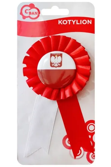 Godan Kotylion narodowy Bia�oczerwoni