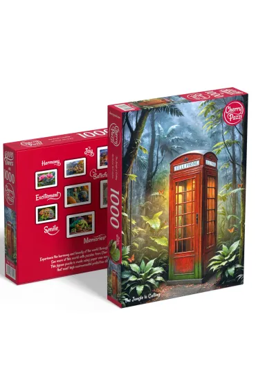 Puzzle 1000 el. The Jungle is Calling CherryPazzi