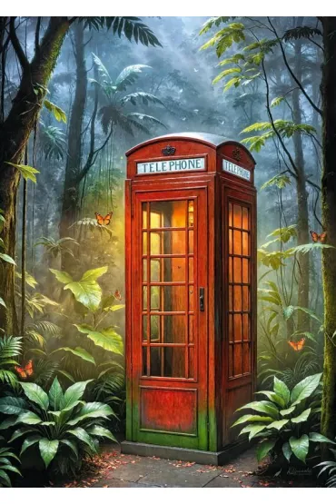 Puzzle 1000 el. The Jungle is Calling CherryPazzi