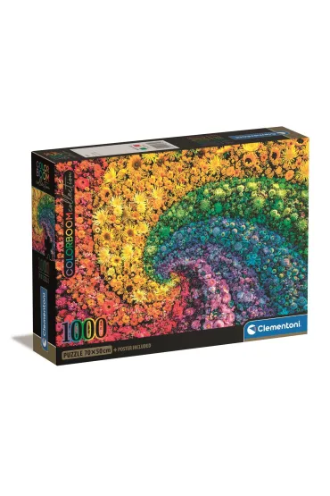 Puzzle 1000 el. Compact Colorboom Collection Clementoni