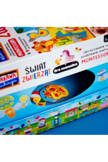 Montessori. �wiat Zwierz�t. Gra manualna Lisciani