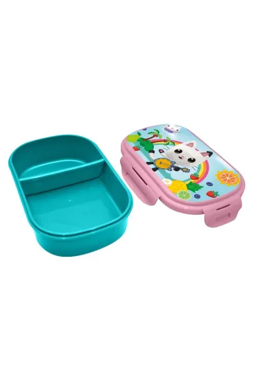 Koci Domek Gabi. Pude�ko �niadaniowe + sztu�ce GD00008