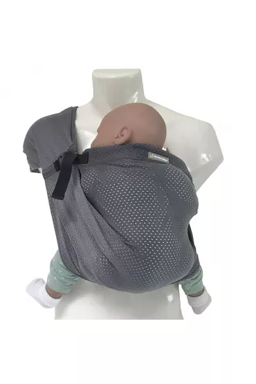Nosideko dla niemowlaka, Mini Sling, szare
