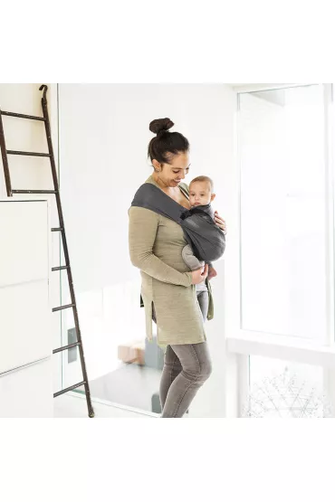 Nosideko dla niemowlaka, Mini Sling, szare
