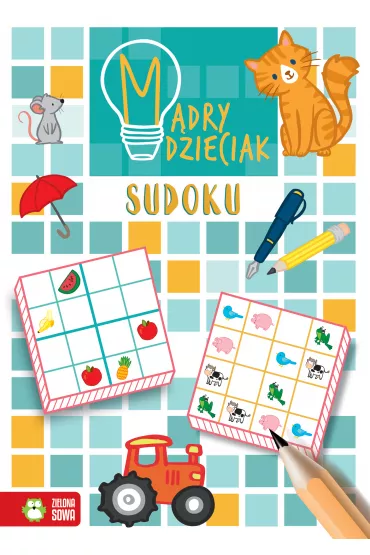 M�dry dzieciak. Sudoku - Katarzyna Sarna, Natalia Berlik