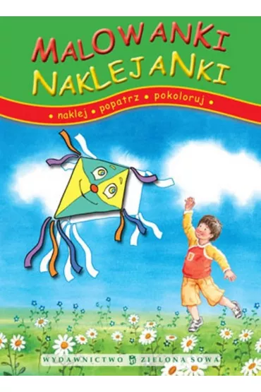 Malowanki naklejanki z latawcem - Ma�gorzata Czy�owska