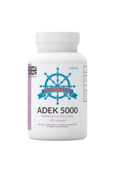 Navigator Witamina ADEK COMPLEX 5000 suplement diety 120 kaps.