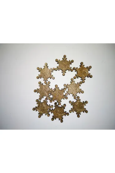 Gwiazdki na przylepcu z�ota �r.2,5cm