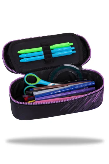 Pi�rnik saszetka owalna 1zamek 1klapka Campus Purple CoolPack PATIO F062004