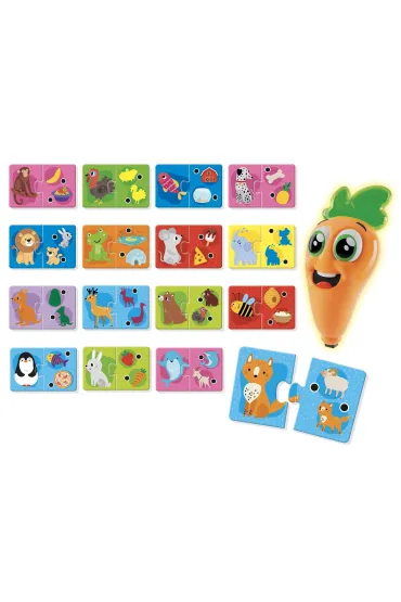 Puzzle Carotina Baby - Zwierz�ta windowbox Lisciani