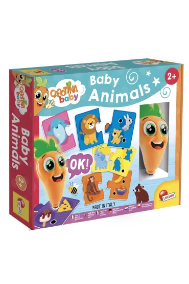 Puzzle Carotina Baby - Zwierz�ta windowbox Lisciani