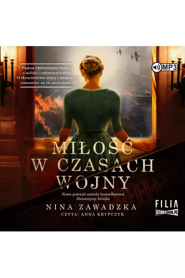 Audiobook CD MP3 Mi�o�� w czasach wojny - Nina  Zawadzka