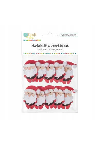 Dalprint Naklejki piankowe 3D Miko�aje 12x17 cm