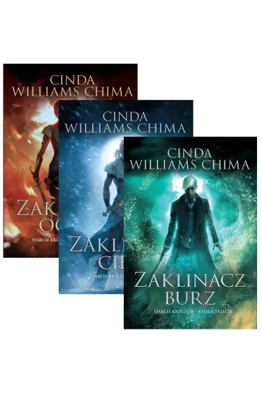 Pakiet: Starcie kr�lestw. Tomy 1-3: Zaklinacz ognia, Zaklinacz cieni, Zaklinacz burz - Cinda Williams Chima