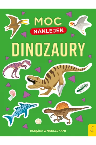 Moc naklejek. Dinozaury