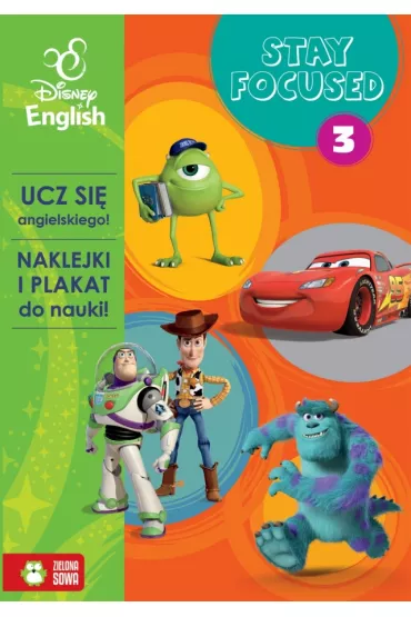 Disney english. stay focused 3. bohaterowie. ucz si� angielskiego br