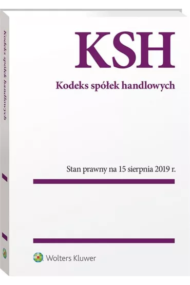 Kodeks sp�ek handlowych (wyd. 8/2019)