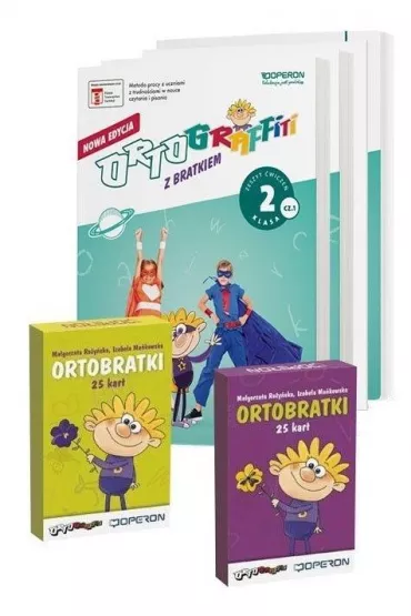 Ortograffiti z Bartkiem. Komplet pomocy dydaktycznych dla 2 klasy szko�y podstawowej