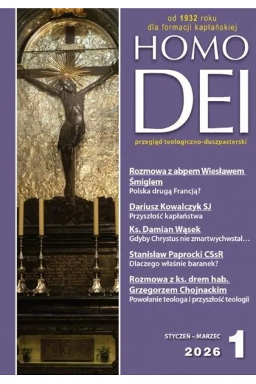 Homo Dei stycze�-marzec 1/2026 - Marcin Cholewa, Marek Gilski