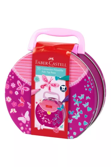 Faber-Castell Flamastry Connector torebka 33 szt.