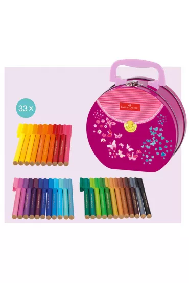 Faber-Castell Flamastry Connector torebka 33 szt.