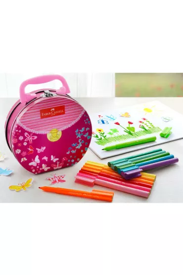 Faber-Castell Flamastry Connector torebka 33 szt.