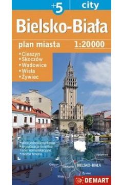 Bielsko-biaa plus 5 1:20 000 Plan miasta demart