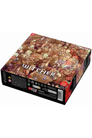Puzzle 1000 Gaming The Witcher Wied�min Birthday Good Loot