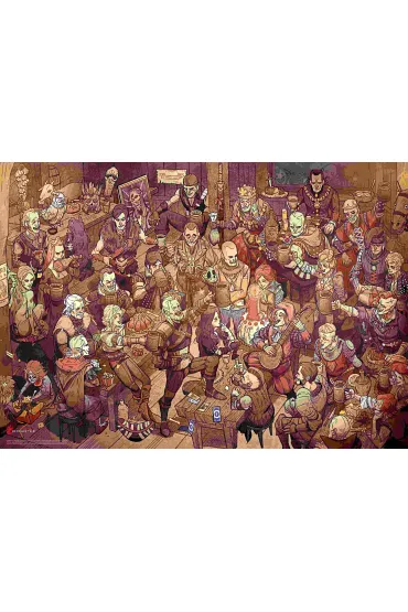 Puzzle 1000 Gaming The Witcher Wied�min Birthday Good Loot