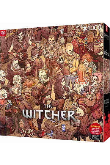 Puzzle 1000 Gaming The Witcher Wied�min Birthday Good Loot